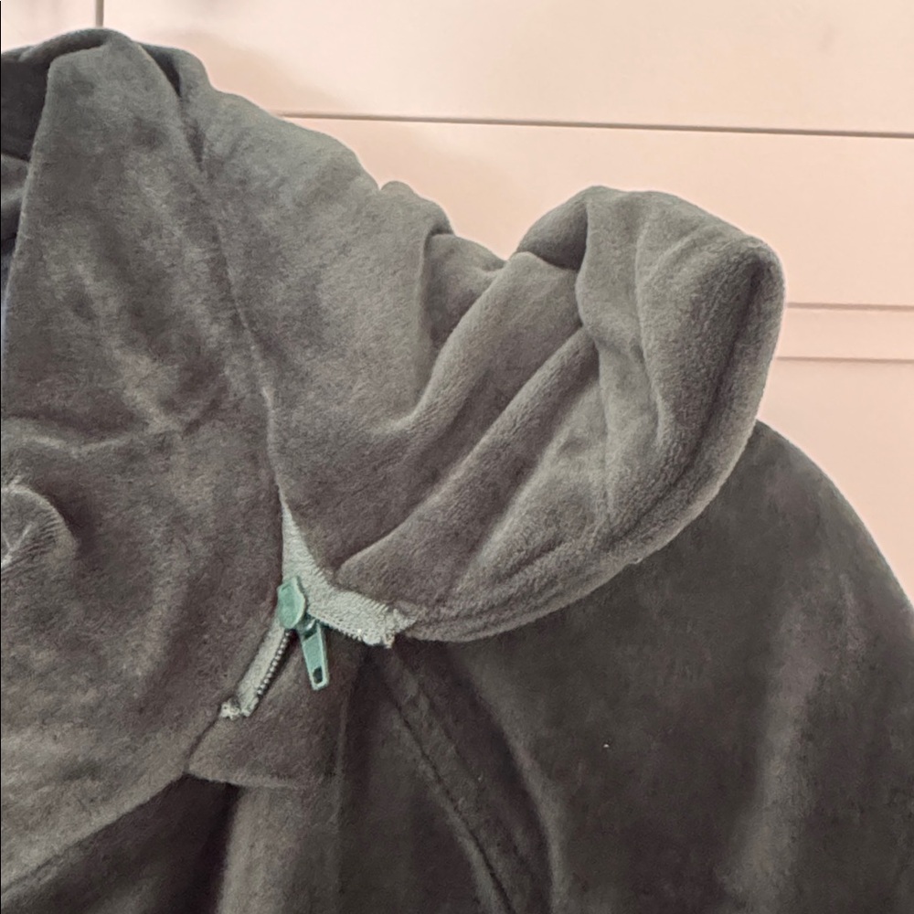 Anthropologie Juniper Velvet Puffer Jacket Medium SOLD OUT at Anthro - Picture 4 of 5